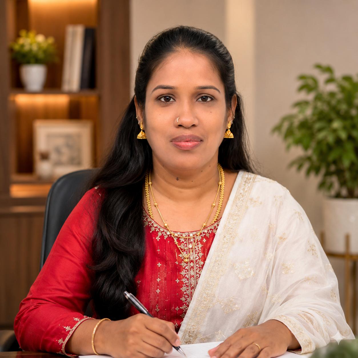 Portrait of Mrs. A. Shaffiya Banu
